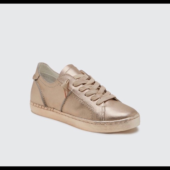 dolce vita rose gold sneakers